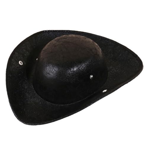 Colonial Styles Dreizackhut PU Leder Piratenhut Kollektion Hüte Mittelalter Piratenhut Lustiger Partyhut für Mottoparty Schwarz Colonial Styles Dreizackhut PU Leder Piratenhut Kollektion Hüte Mittelalter Piratenhut Lustiger Partyhut für Mottoparty Schwarz von XAGMODSHN