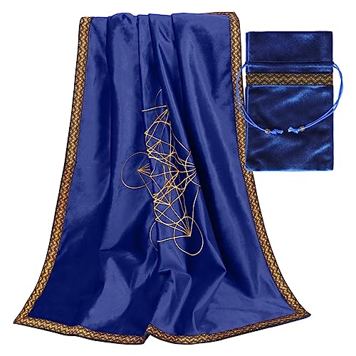 Divination Tischdecke mit Tarottasche Nordic Cloth Brettspiel Tisch Karte Matte von XAGMODSHN