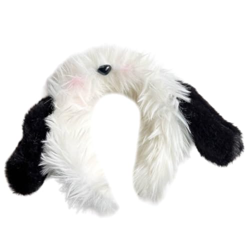 Floppy Puppy Ear Headband Students Carnivals Anime Character Hairband Puppy Ear Headband Plush Christmas Hair Hoop von XAGMODSHN