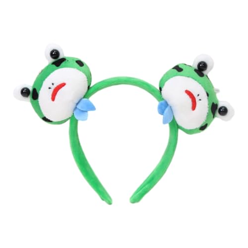 Frosch-Halloween-Stirnband für Damen und Mädchen, tägliches Tragen, Halloween-Party, Kostüm, Cosplay, Haarschmuck von XAGMODSHN