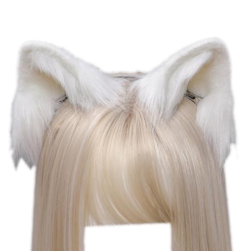 Furry Ear Anime Cosplays Haarschmuck Tierohren Füchse Stirnband Haarspange Plüsch Kopfschmuck für Furry Ear Anime Cosplays Haarschmuck Tierohren Füchse Stirnband Haarspange Plüsch Kopfschmuck für von XAGMODSHN
