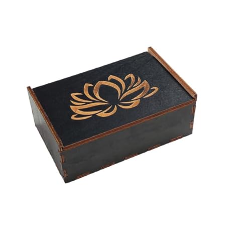 Game Tarots Box Aufbewahrungsbox Holz Tarots Aufbewahrungskoffer Container zum Erzählen Hexen von XAGMODSHN