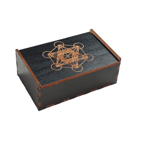 Game Tarots Box Aufbewahrungsbox Holz Tarots Aufbewahrungskoffer Container zum Erzählen Hexen von XAGMODSHN
