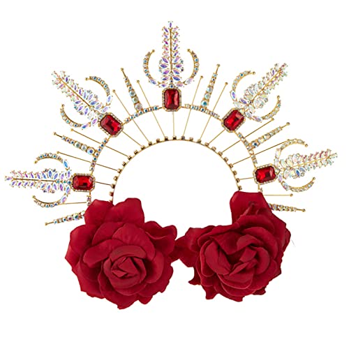 Goldene Farbe, Cosplay-Form, Stirnband, Festival, Haarreif, zeigt Kopfschmuck, Neujahrskostüm, Uni Goldene Farbe, Cosplay-Form, Stirnband, Festival, Haarreif, zeigt Kopfschmuck, Neujahrskostüm, Uni von XAGMODSHN