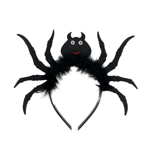 Haarreif für Erwachsene, Teenager, Cartoon-Spinnenform, Plüsch, Party, Kopfschmuck, Haarband, Abschlussball, Party, Cosplay, Kostüm-Requisiten Haarreif für Erwachsene, Teenager, Cartoon-Spinnenform, Plüsch, Party, Kopfschmuck, Haarband, Abschlussball, Party, Cosplay, Kostüm-Requisiten von XAGMODSHN