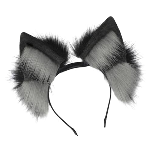 Haarreif für Erwachsene, Teenager, elektrisch, Kätzchen, Ohrform, Plüsch, Make-up, Live-Übertragung, Halloween, Party, Kopfschmuck Haarreif für Erwachsene, Teenager, elektrisch, Kätzchen, Ohrform, Plüsch, Make-up, Live-Übertragung, Halloween, Party, Kopfschmuck von XAGMODSHN