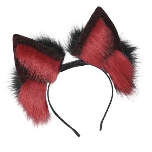 Haarreif für Erwachsene, Teenager, elektrisch, Kätzchen, Ohrform, Plüsch, Make-up, Live-Übertragung, Halloween, Party, Kopfschmuck Haarreif für Erwachsene, Teenager, elektrisch, Kätzchen, Ohrform, Plüsch, Make-up, Live-Übertragung, Halloween, Party, Kopfschmuck von XAGMODSHN