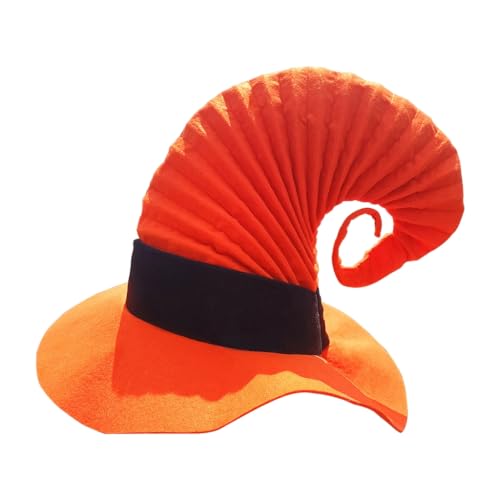 Halloween Hexenhut Party Requisiten Hut Frauen Zauberer Hut Uni Hexe Cosplay Kostüm Erwachsene Urlaub Kopfschmuck von XAGMODSHN