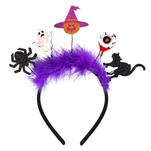 Halloween Stirnband Halloween Haarspangen Haarreifen Filz Stirnband für Frauen und Mädchen Dekorationen Halloween Stirnband Halloween Haarspangen Haarreifen Filz Stirnband für Frauen und Mädchen Dekorationen von XAGMODSHN