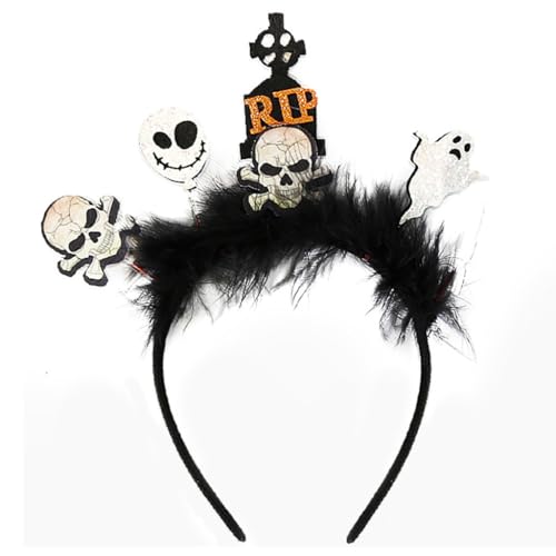 Halloween Stirnband Halloween Haarspangen Haarreifen Filz Stirnband für Frauen und Mädchen Dekorationen von XAGMODSHN