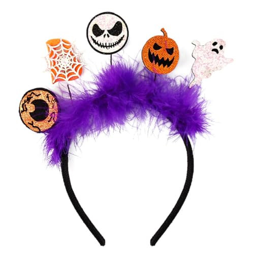 Halloween Stirnband Halloween Haarspangen Haarreifen Filz Stirnband für Frauen und Mädchen Dekorationen Halloween Stirnband Halloween Haarspangen Haarreifen Filz Stirnband für Frauen und Mädchen Dekorationen von XAGMODSHN