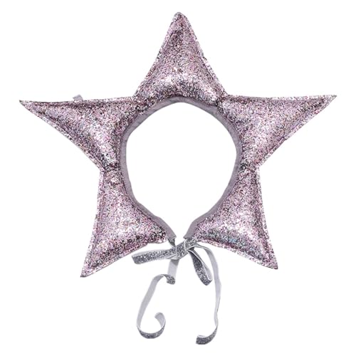 Handgefertigte glitzernde Stern-Stirnbänder Hut Mädchen Kopfbedeckung Clip Glitzer Foto Requisiten Halloween Party Handgefertigte glitzernde Stern-Stirnbänder Hut Mädchen Kopfbedeckung Clip Glitzer Foto Requisiten Halloween Party von XAGMODSHN