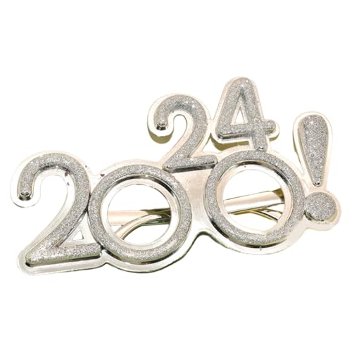 Happy New Year 3D Party Brille 2024 Brillenrahmen Party Requisiten Dekoration Neujahr Party Photo Booth Requisiten Happy New Year 3D Party Brille 2024 Brillenrahmen Party Requisiten Dekoration Neujahr Party Photo Booth Requisiten von XAGMODSHN