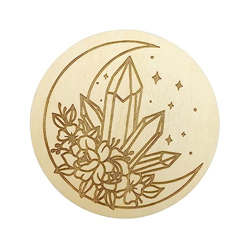 Holzbrett Wahrsagung für Sonne Mond Energiebrett Heilung Meditation Ornamente von XAGMODSHN