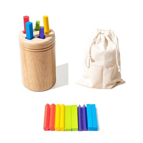 Holzspielzeug für Kleinkinder, 1–3 Jahre, pädagogisches Sortierspielzeug, Lernspiel, Motorikentwicklung Holzspielzeug für Kleinkinder, 1–3 Jahre, pädagogisches Sortierspielzeug, Lernspiel, Motorikentwicklung von XAGMODSHN