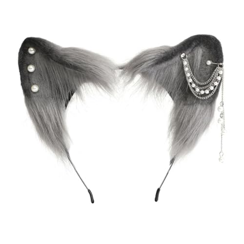 Katzenohren Halloween-Stirnband für Damen und Mädchen, tägliches Tragen, Halloween-Party, Kostüm, Cosplay, Haarschmuck Katzenohren Halloween-Stirnband für Damen und Mädchen, tägliches Tragen, Halloween-Party, Kostüm, Cosplay, Haarschmuck von XAGMODSHN