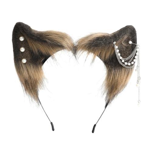 Katzenohren Halloween-Stirnband für Damen und Mädchen, tägliches Tragen, Halloween-Party, Kostüm, Cosplay, Haarschmuck Katzenohren Halloween-Stirnband für Damen und Mädchen, tägliches Tragen, Halloween-Party, Kostüm, Cosplay, Haarschmuck von XAGMODSHN