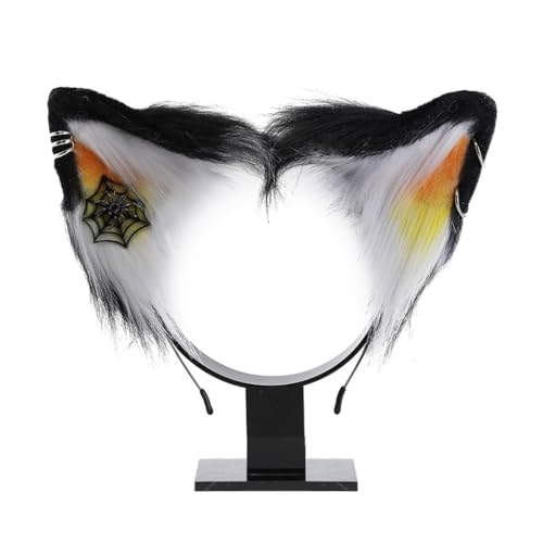 Katzenohren Halloween-Stirnband für Damen und Mädchen, tägliches Tragen, Halloween-Party, Kostüm, Cosplay, Haarschmuck Katzenohren Halloween-Stirnband für Damen und Mädchen, tägliches Tragen, Halloween-Party, Kostüm, Cosplay, Haarschmuck von XAGMODSHN