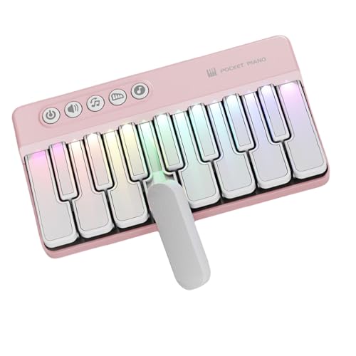 Kleines Pocket Piano Für Kinder Pädagogische Musikspielzeug Um Kreativität Zu Inspirieren Und Frühe Musikfähigkeiten Zu Entwickeln Abs Texture Music Inspiration Toy Piano von XAGMODSHN