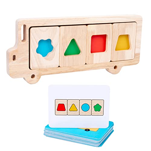 Lovely Geometric Geometrical Toy Puzzle Toy Puzzle for Toddler Children Boys Girls von XAGMODSHN