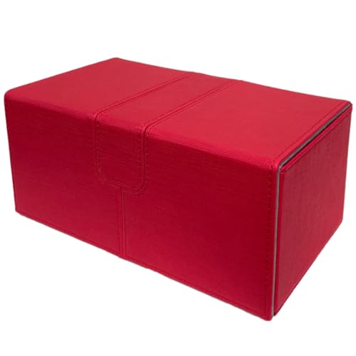 Magnetische Box Kartenetui zum Spielen PU Leder Aufbewahrungsbox Sammelkarte Tragetasche Deck Game Card Box Magnetische Box Kartenetui zum Spielen PU Leder Aufbewahrungsbox Sammelkarte Tragetasche Deck Game Card Box von XAGMODSHN