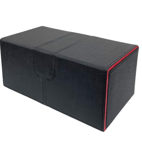 Magnetische Box Kartenetui zum Spielen PU Leder Aufbewahrungsbox Sammelkarte Tragetasche Deck Game Card Box Magnetische Box Kartenetui zum Spielen PU Leder Aufbewahrungsbox Sammelkarte Tragetasche Deck Game Card Box von XAGMODSHN