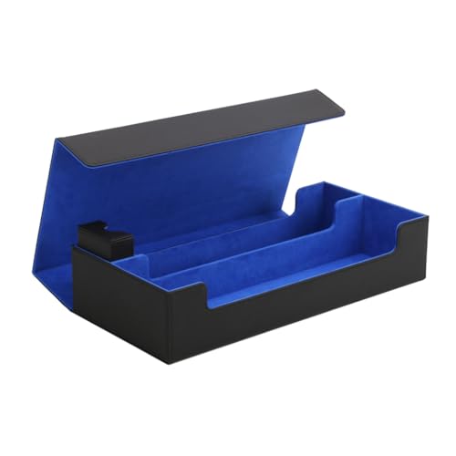 Magnetische Spieldeck-Karten-Aufbewahrungsbox für Spielaufbewahrung PU-Leder Deck Kartenbox Kartendeck-Koffer von XAGMODSHN