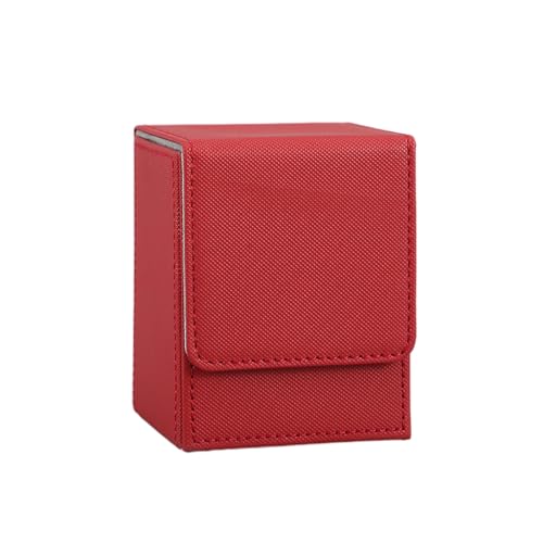 PU Leder Deck Kartenboxen Kartendeck Case Game Box Magnetische Spieldeck-Karte Aufbewahrungsbox für Spielaufbewahrung von XAGMODSHN