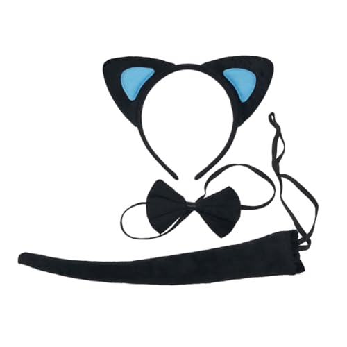 Pailletten-Katzenohren, Stirnband, Halsband, Schwanz, Tierohren, Haarreif für Kinder, zeigt Kätzchen, Tierhaarbänder, Cartoon-Kostüm Pailletten-Katzenohren, Stirnband, Halsband, Schwanz, Tierohren, Haarreif für Kinder, zeigt Kätzchen, Tierhaarbänder, Cartoon-Kostüm von XAGMODSHN