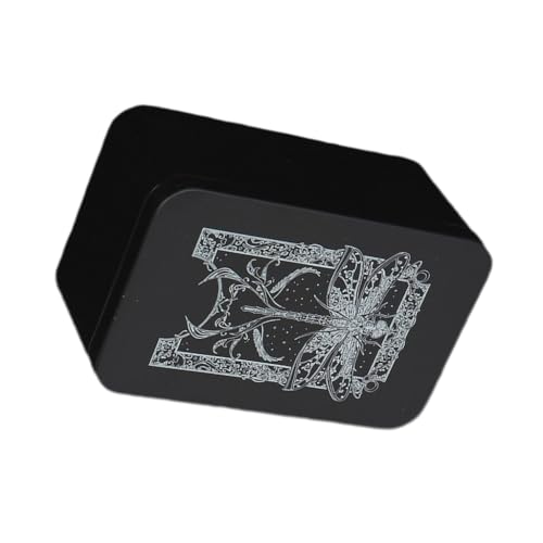 Playings Box Sammelkartenetui Tarots Aufbewahrungsdose Karten Organizer Kartenetui Leere Metall Aufbewahrungsbox für Spiel von XAGMODSHN
