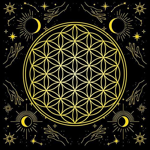 Quadratisches Biber-Tarot Tuch Brettspiel Pad astrologische Orakel Pad Tisch Karte Matte Wahrsagungen Tischdecke Quadratisches Biber-Tarot Tuch Brettspiel Pad astrologische Orakel Pad Tisch Karte Matte Wahrsagungen Tischdecke von XAGMODSHN