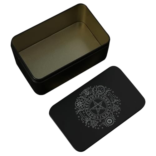 Rechteckige Aufbewahrungsbox, kleine Aufbewahrungsbox, Organizer, Schmuck, Schlüssel, Behälter, Spielkarten-Box, Tarot-Aufbewahrungsdose Rechteckige Aufbewahrungsbox, kleine Aufbewahrungsbox, Organizer, Schmuck, Schlüssel, Behälter, Spielkarten-Box, Tarot-Aufbewahrungsdose von XAGMODSHN