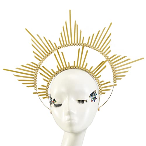 Stirnband Stirnband Spiked Kopfbedeckung Kopfschmuck HaloCrown Kopfschmuck HaloCrown Stirnband von XAGMODSHN