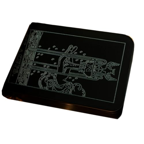 Tarot-Aufbewahrungsbox aus Eisen, für Tarotkarten, tragbarer Kartenbehälter, Astrologie, Schmuckkästchen Tarot-Aufbewahrungsbox aus Eisen, für Tarotkarten, tragbarer Kartenbehälter, Astrologie, Schmuckkästchen von XAGMODSHN