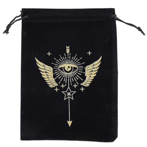 Tarot-Aufbewahrungstasche, Brettspiel, kleines Kordelzug-Paket, Hexe, Wahrsagung, Kristall-Verpackungsbeutel, Schmuckbeutel Tarot-Aufbewahrungstasche, Brettspiel, kleines Kordelzug-Paket, Hexe, Wahrsagung, Kristall-Verpackungsbeutel, Schmuckbeutel von XAGMODSHN