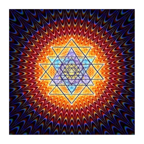 Tarot-Tischdecke, mysteriöses Symbol, Altäre, Tuch, Wahrsagungskarte, Tischdecke, Wandteppich, Hexerei-Zubehör von XAGMODSHN