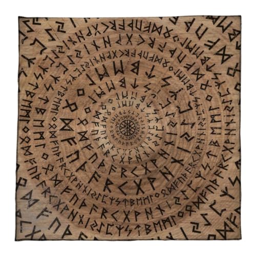 Tarotkartentischdecke, quadratisch, Wahrsagungen, Tapisserie-Muster, Astrologie, Tischdecke, Tischdecke, Hexereibedarf von XAGMODSHN