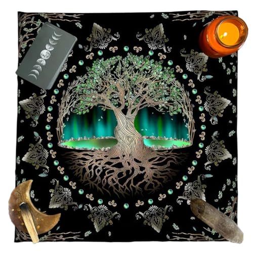 Tarots Tischdecke, Baum des Lebens, Astrologie, Altäre, Wahrsagungen, Tischdecke, Wandteppich, Dekoration, Hexerei Supp Tarots Tischdecke, Baum des Lebens, Astrologie, Altäre, Wahrsagungen, Tischdecke, Wandteppich, Dekoration, Hexerei Supp von XAGMODSHN