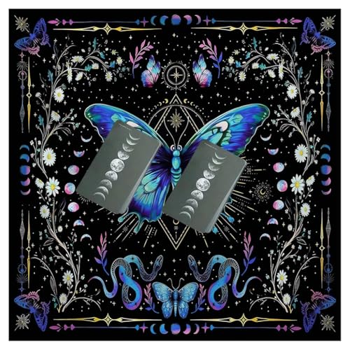 Tarots Tischdecke Schmetterling Blume Astrologie Altare Tuch Wahrsagungen Tischdecke Tapisserie Hexerei Zubehör Tarots Tischdecke Schmetterling Blume Astrologie Altare Tuch Wahrsagungen Tischdecke Tapisserie Hexerei Zubehör von XAGMODSHN