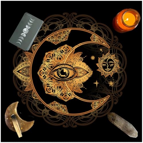 Tarots Tischdecke Wahrsagungen Tisch Orakel Brettspiel Matte Quadratische Form Tischdecke Tarots Tischdecke Wahrsagungen Tisch Orakel Brettspiel Matte Quadratische Form Tischdecke von XAGMODSHN