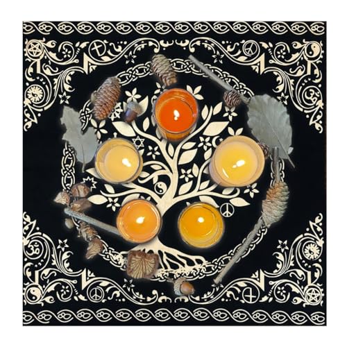 Tarots Tischdecke Wahrsagungen Tisch Orakel Brettspiel Matte Quadratische Form Tischdecke Tarots Tischdecke Wahrsagungen Tisch Orakel Brettspiel Matte Quadratische Form Tischdecke von XAGMODSHN