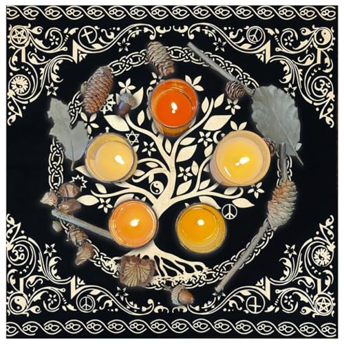 Tarots Tischdecke Wahrsagungen Tisch Orakel Brettspiel Matte Quadratische Form Tischdecke Tarots Tischdecke Wahrsagungen Tisch Orakel Brettspiel Matte Quadratische Form Tischdecke von XAGMODSHN