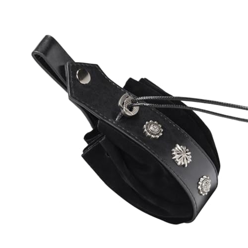 Tragbare Gürteltasche im Vintage-Stil, mittelalterliche Stile, Kordelzug-Tasche, Cosplay-Würfeltasche, PU-Leder, Münzbörse, Halloween, Taillentasche Tragbare Gürteltasche im Vintage-Stil, mittelalterliche Stile, Kordelzug-Tasche, Cosplay-Würfeltasche, PU-Leder, Münzbörse, Halloween, Taillentasche von XAGMODSHN