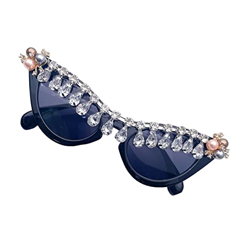 Wassertropfen-Strasssteine für Mädchen und Jungen, Foto-Requisiten, Y2K-Stil, Reise-Katzenaugenbrille, Mädchen, Teenager, Geschenke Wassertropfen-Strasssteine für Mädchen und Jungen, Foto-Requisiten, Y2K-Stil, Reise-Katzenaugenbrille, Mädchen, Teenager, Geschenke von XAGMODSHN