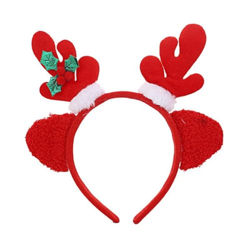 Weihnachtsgeweih Elch Stirnbänder Kopfbedeckung Haarreifen für Weihnachten Kopfschmuck Verkleidung Party Supplies Weihnachtsgeweih Elch Stirnbänder Kopfbedeckung Haarreifen für Weihnachten Kopfschmuck Verkleidung Party Supplies von XAGMODSHN