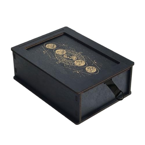 Wood Tarots Card Storage Case Portable Tarots Card Box Divination Storage Case Push Pull Card Container Wood Tarots Card Storage Case Portable Tarots Card Box Divination Storage Case Push Pull Card Container von XAGMODSHN