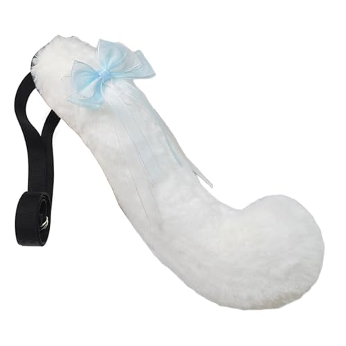 XAGMODSHN 1/2pcs Kunstpelze Schwanzmaus Ohren Stirnbandmäuse Kostüme Halloween Cosplay Für Erwachsene Kinder Maus von XAGMODSHN