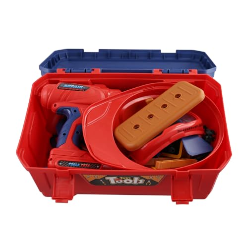 XAGMODSHN 48pcs Kinderschraubenbaugruppe Demontage Spielzeugmutter Und Schraubenrealistische Werkzeugkastenspielzeug Für Kindergehirnentwicklungen von XAGMODSHN
