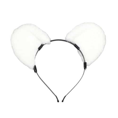 XAGMODSHN Anime-Haarband für Cosplay, japanischer pelziger Ohren-Haarreif, Halloween, Event, Haarband, Animation, Kostüm, Maskeraden, Requisiten von XAGMODSHN