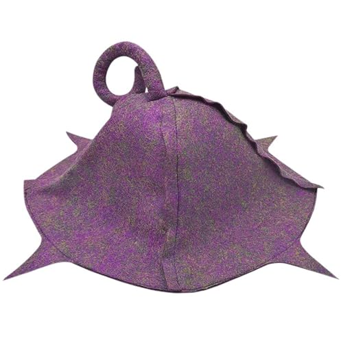 XAGMODSHN Beliebter Hexenhut Erwachsener Filzzauberer Halloween Party Kopfbedeckung Cloche Urlaub Kopfwege Rollenspiele Bühnenhut XAGMODSHN Beliebter Hexenhut Erwachsener Filzzauberer Halloween Party Kopfbedeckung Cloche Urlaub Kopfwege Rollenspiele Bühnenhut von XAGMODSHN
